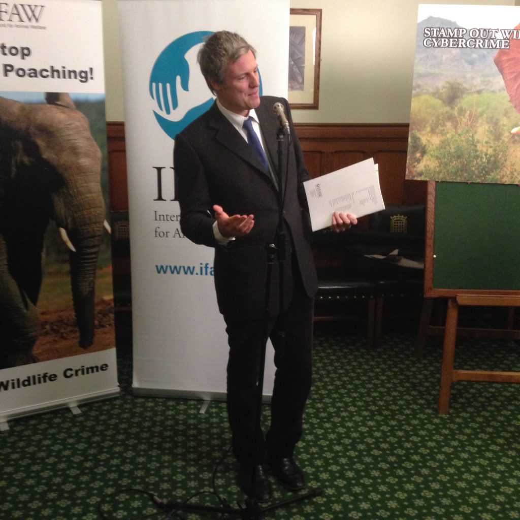 zac goldsmith conservative animal welfare foundation patron