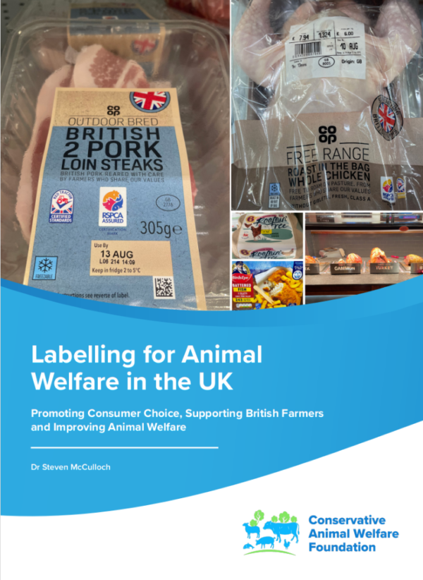 Defra Labelling Mandatory Labelling | Conservative Animal Welfare Foundation